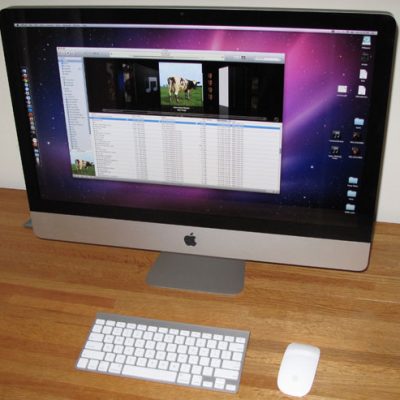 iMac (27 pulgadas, finales de 2009) con Disco Fusion