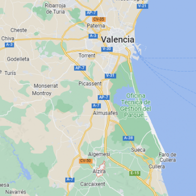 Inmueble en ruinas, finca registral nº 21.270 del Registro de la Propiedad de Alzira nº 2.