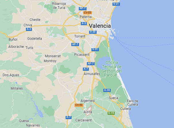 Inmueble en ruinas, finca registral nº 21.270 del Registro de la Propiedad de Alzira nº 2.